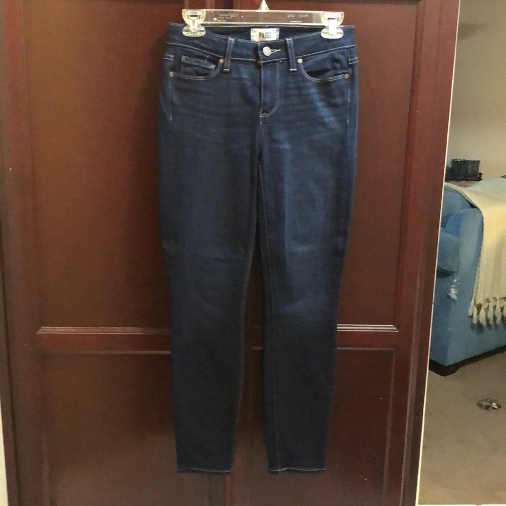 Dark Wash Paige Jeans
